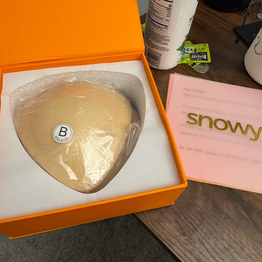 Snowy Sticky Bra Inserts